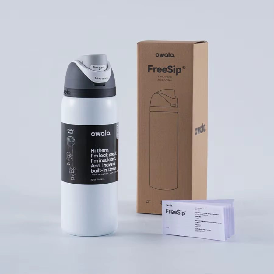 NEW Original  Insulated Stainless Steel Water Bottle with Straw, Bpa-Free Sports Water Bottle